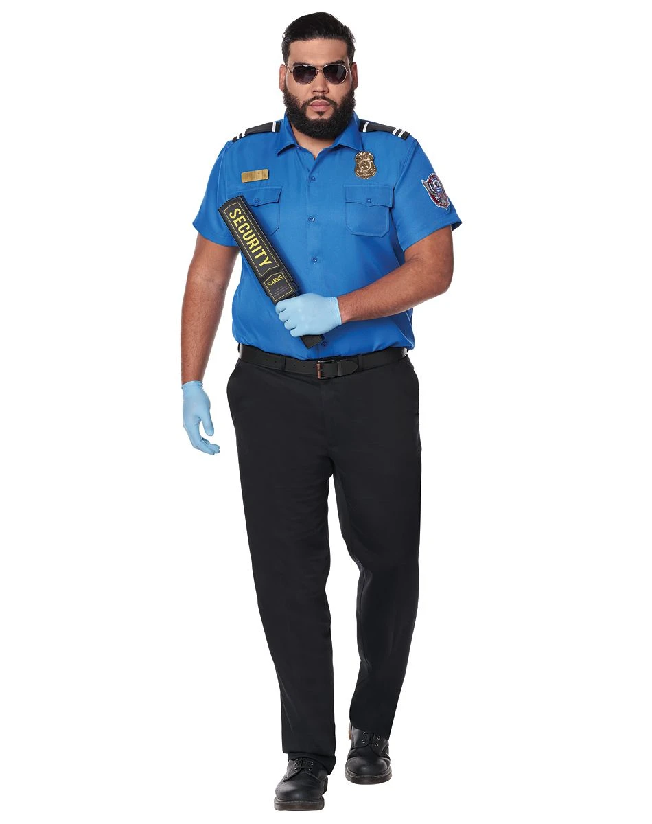Spirit Halloween Adult Airport Security Costume 3 Spirit Halloween Adult Airport Security Costume