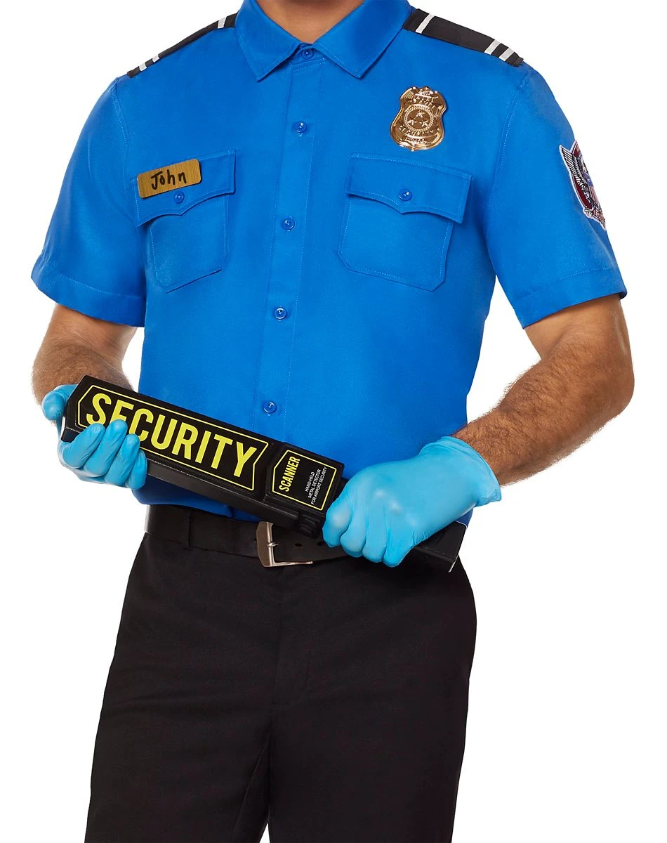 Spirit Halloween Adult Airport Security Costume 5 Spirit Halloween Adult Airport Security Costume - Image 3