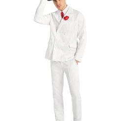 Spirit Halloween Adult White '20s Mobster Suit