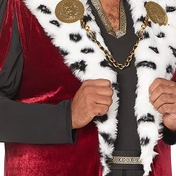 Spirit Halloween Adult Noble King Plus Size Costume 7 Spirit Halloween Adult Noble King Plus Size Costume -HALLOWEEN COSTUMES Sales Store 01469865 c