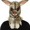 Spirit Halloween Moving Mouth Rabbit Scarecrow Full Mask -HALLOWEEN COSTUMES Sales Store 01471366 a