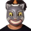 Spirit Halloween Vintage Cat Half Mask -HALLOWEEN COSTUMES Sales Store 01471788 a