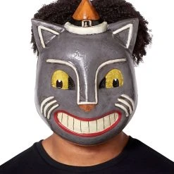 Spirit Halloween Vintage Cat Half Mask