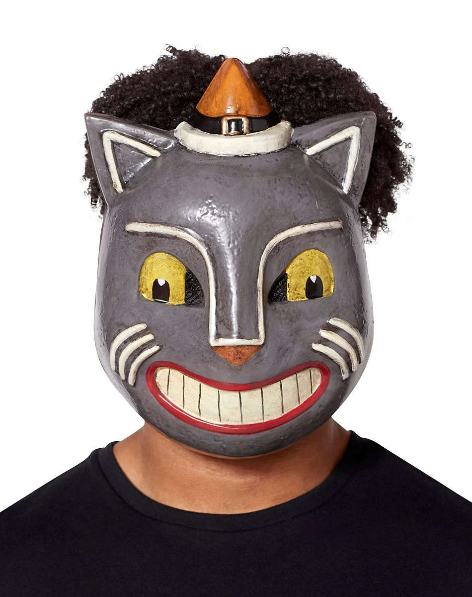 Spirit Halloween Vintage Cat Half Mask 3 Spirit Halloween Vintage Cat Half Mask