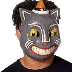 Spirit Halloween Vintage Cat Half Mask 8 Spirit Halloween Vintage Cat Half Mask -HALLOWEEN COSTUMES Sales Store 01471788 c
