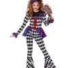 Spirit Halloween Kids Carnival Clown Unitard Costume -HALLOWEEN COSTUMES Sales Store 01472117 a