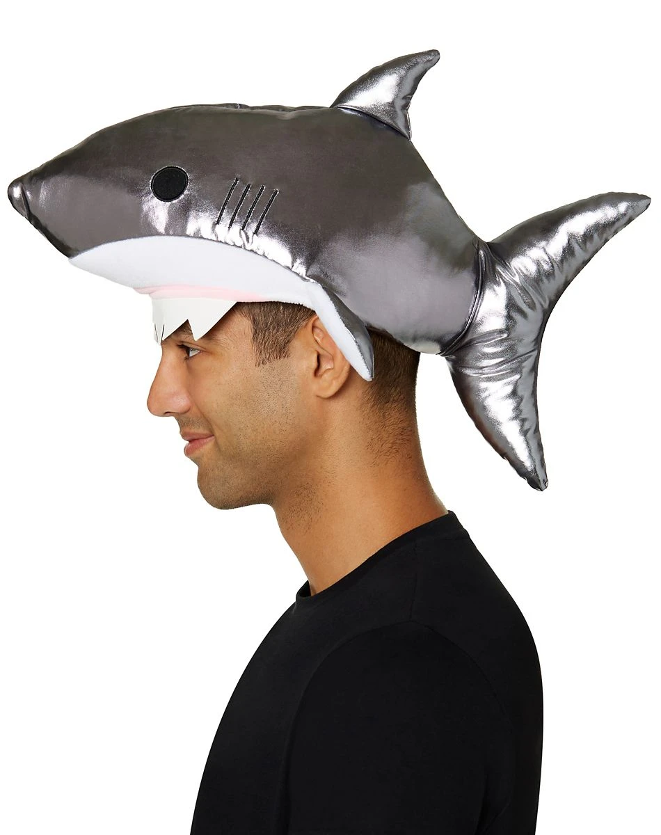 Spirit Halloween Shark Hat 5 Spirit Halloween Shark Hat - Image 3