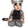 Spirit Halloween Baby Faux Fur Lil’ Raccoon Costume