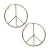 Spirit Halloween Peace Sign Earrings -HALLOWEEN COSTUMES Sales Store 01472539 a