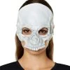 Spirit Halloween Horror Skeleton Half Mask -HALLOWEEN COSTUMES Sales Store 01472554 a