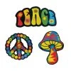 Spirit Halloween '60s Hippie Patch Set -HALLOWEEN COSTUMES Sales Store 01472976 a