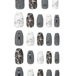 Spirit Halloween Spider Press On Nails -HALLOWEEN COSTUMES Sales Store 01474170 c