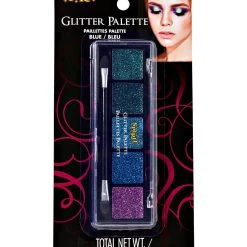 Spirit Halloween Cool Tones Glitter Makeup Palette 7 Spirit Halloween Cool Tones Glitter Makeup Palette -HALLOWEEN COSTUMES Sales Store 01474261 c