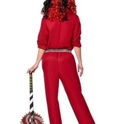 Spirit Halloween Adult Red Horror Jumpsuit -HALLOWEEN COSTUMES Sales Store 01474378 d