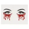 Spirit Halloween Red Glitter Tears -HALLOWEEN COSTUMES Sales Store 01474485 a