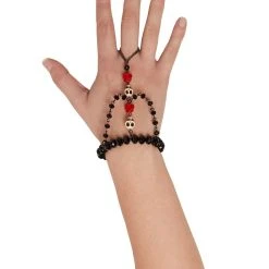 Spirit Halloween Day of the Dead Skull Hand Chain