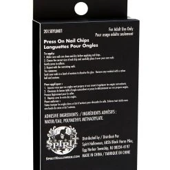 Spirit Halloween Day of the Dead Press On Nails -HALLOWEEN COSTUMES Sales Store 01474873 d
