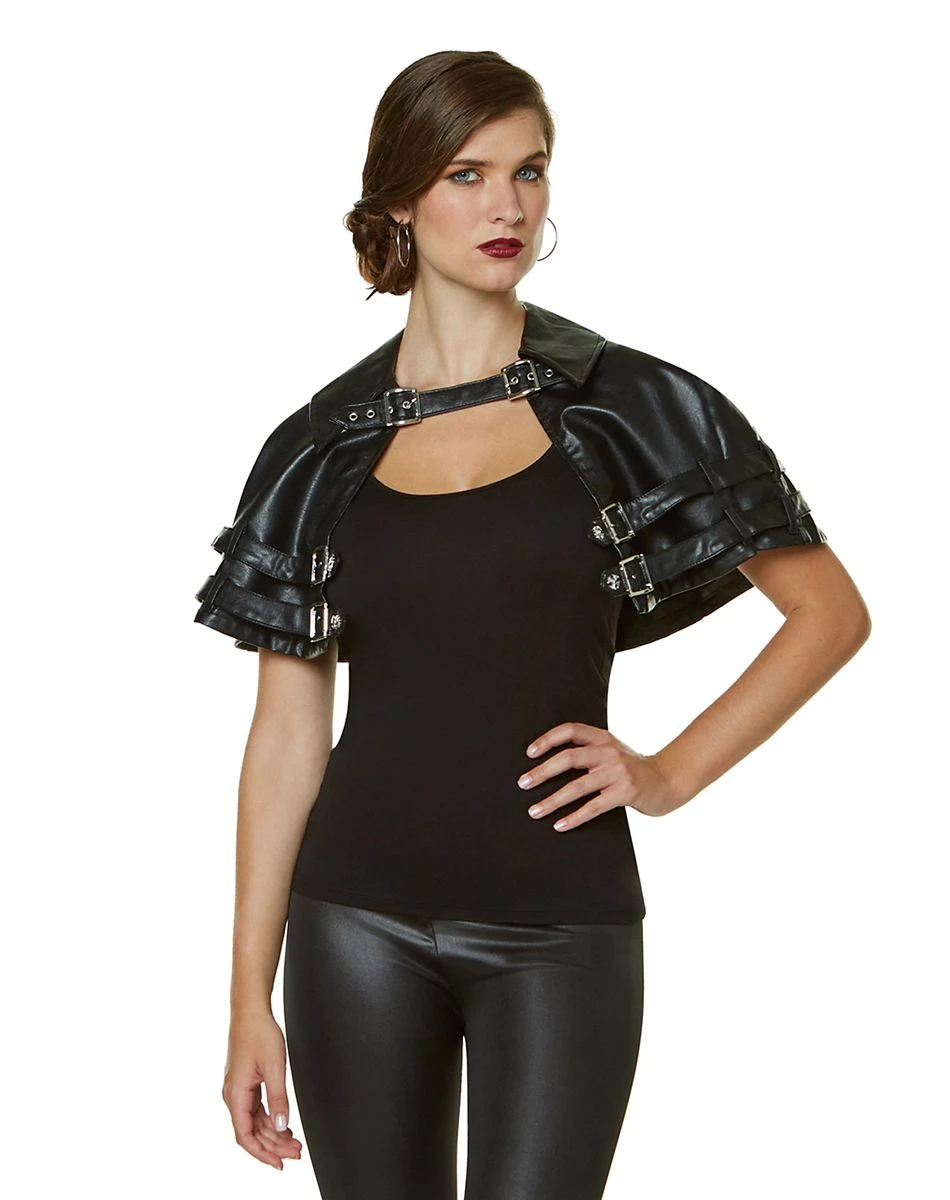 Spirit Halloween Adult Black Plague Doctor Cape 4 Spirit Halloween Adult Black Plague Doctor Cape - Image 2