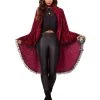 Spirit Halloween Adult Victorian Vampire Cape 2 Spirit Halloween Adult Victorian Vampire Cape -HALLOWEEN COSTUMES Sales Store 01475193 a