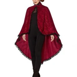 Spirit Halloween Adult Victorian Vampire Cape -HALLOWEEN COSTUMES Sales Store 01475193 b