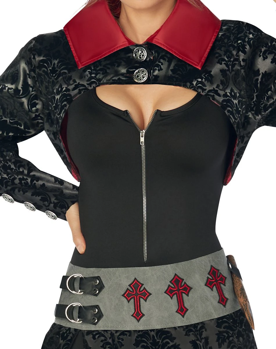 Spirit Halloween Adult Female Vampire Slayer Costume 5 Spirit Halloween Adult Female Vampire Slayer Costume - Image 3