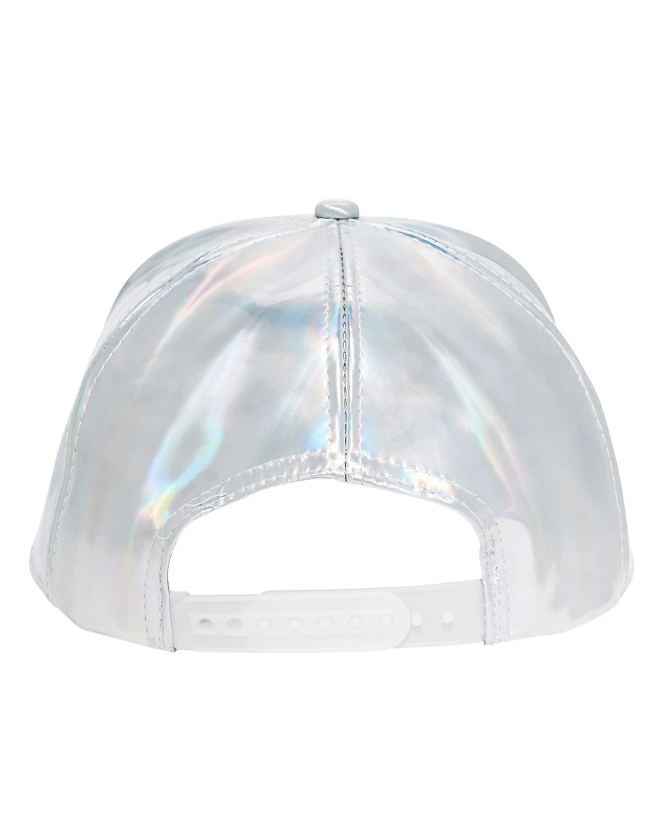 Spirit Halloween Silver Shimmer Snapback Hat 5 Spirit Halloween Silver Shimmer Snapback Hat - Image 3