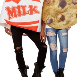 Spirit Halloween Adult Milk and Cookies Couples Costume -HALLOWEEN COSTUMES Sales Store 01478841 b