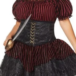 Spirit Halloween Adult Lady of the Seas Plus Size Costume -HALLOWEEN COSTUMES Sales Store 01479468 c