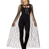 Spirit Halloween Adult Black Lace Cape -HALLOWEEN COSTUMES Sales Store 01479922 a
