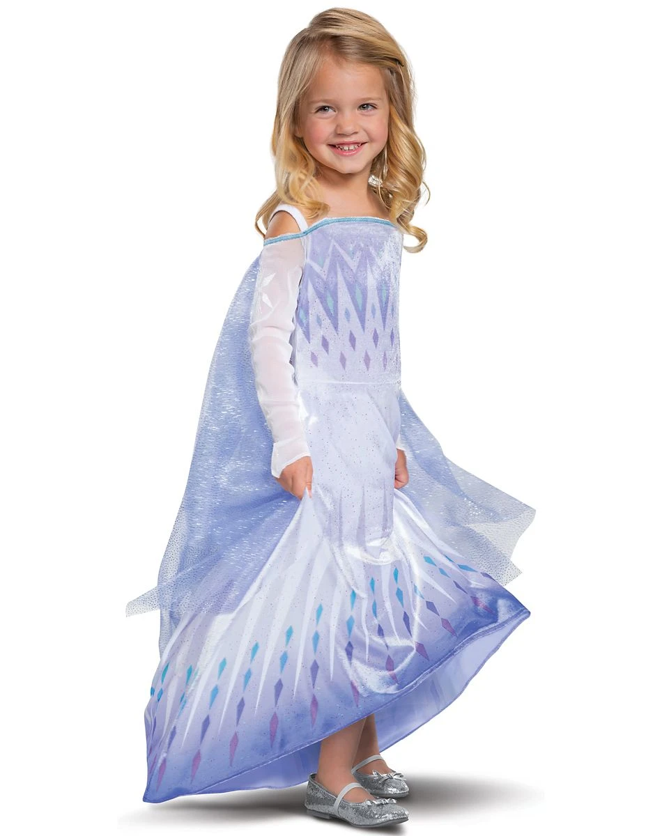 Spirit Halloween Toddler Elsa Sea Dress Deluxe - Frozen 2 3 Spirit Halloween Toddler Elsa Sea Dress Deluxe - Frozen 2