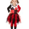 Spirit Halloween Toddler Harley Quinn Dress - DC Comics -HALLOWEEN COSTUMES Sales Store 01480938 a