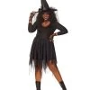 Spirit Halloween Adult Layered Black Plus Size Skirt -HALLOWEEN COSTUMES Sales Store 01482314 a