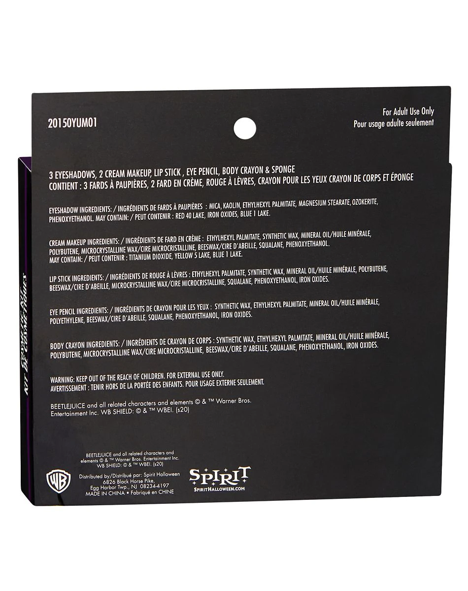 Spirit Halloween Beetlejuice Makeup Kit 5 Spirit Halloween Beetlejuice Makeup Kit - Image 3