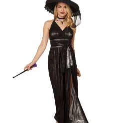 Spirit Halloween Adult Black Endless Dress 10 Spirit Halloween Adult Black Endless Dress -HALLOWEEN COSTUMES Sales Store 01482587 c