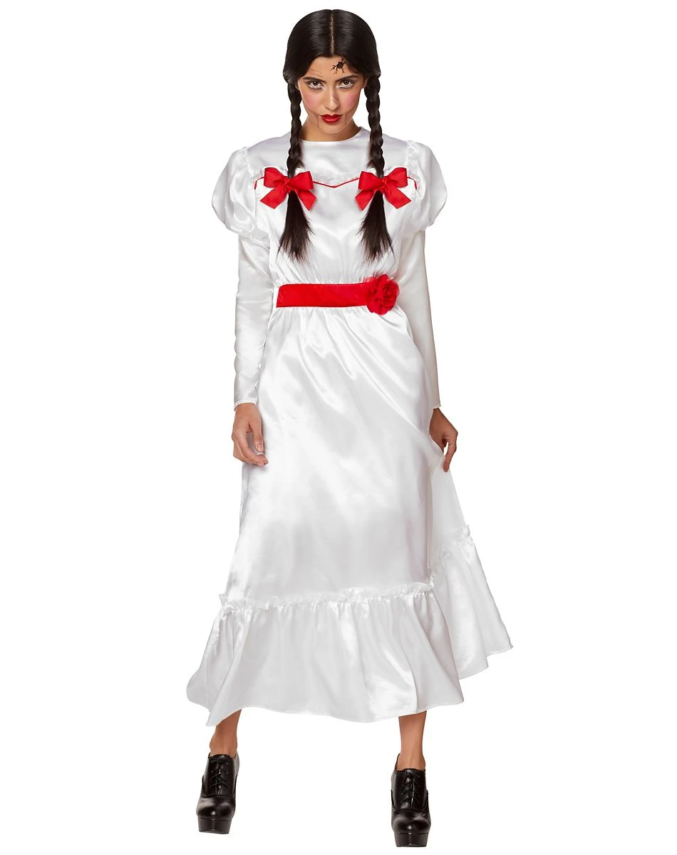 Spirit Halloween Adult Annabelle Costume 4 Spirit Halloween Adult Annabelle Costume - Image 2