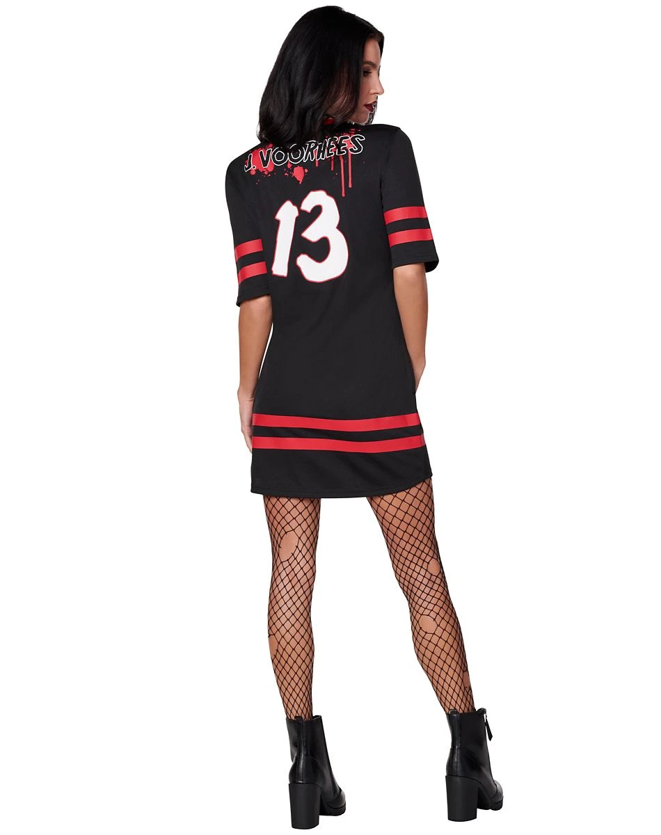 Spirit Halloween Adult Jason Hockey Dress - Friday the 13th 4 Spirit Halloween Adult Jason Hockey Dress - Friday the 13th - Image 2