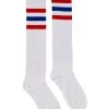 Spirit Halloween Americana Striped Athletic Knee High Socks -HALLOWEEN COSTUMES Sales Store 01483528 a