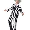 Spirit Halloween Adult Beetlejuice Striped Plus Size Suit 1 Spirit Halloween Adult Beetlejuice Striped Plus Size Suit -HALLOWEEN COSTUMES Sales Store 01484286 a