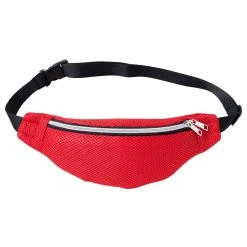 Spirit Halloween Red Mesh Sports Fanny Pack