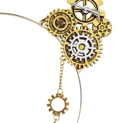 Spirit Halloween Steampunk Gears Cat Ear Headband -HALLOWEEN COSTUMES Sales Store 01484880 b