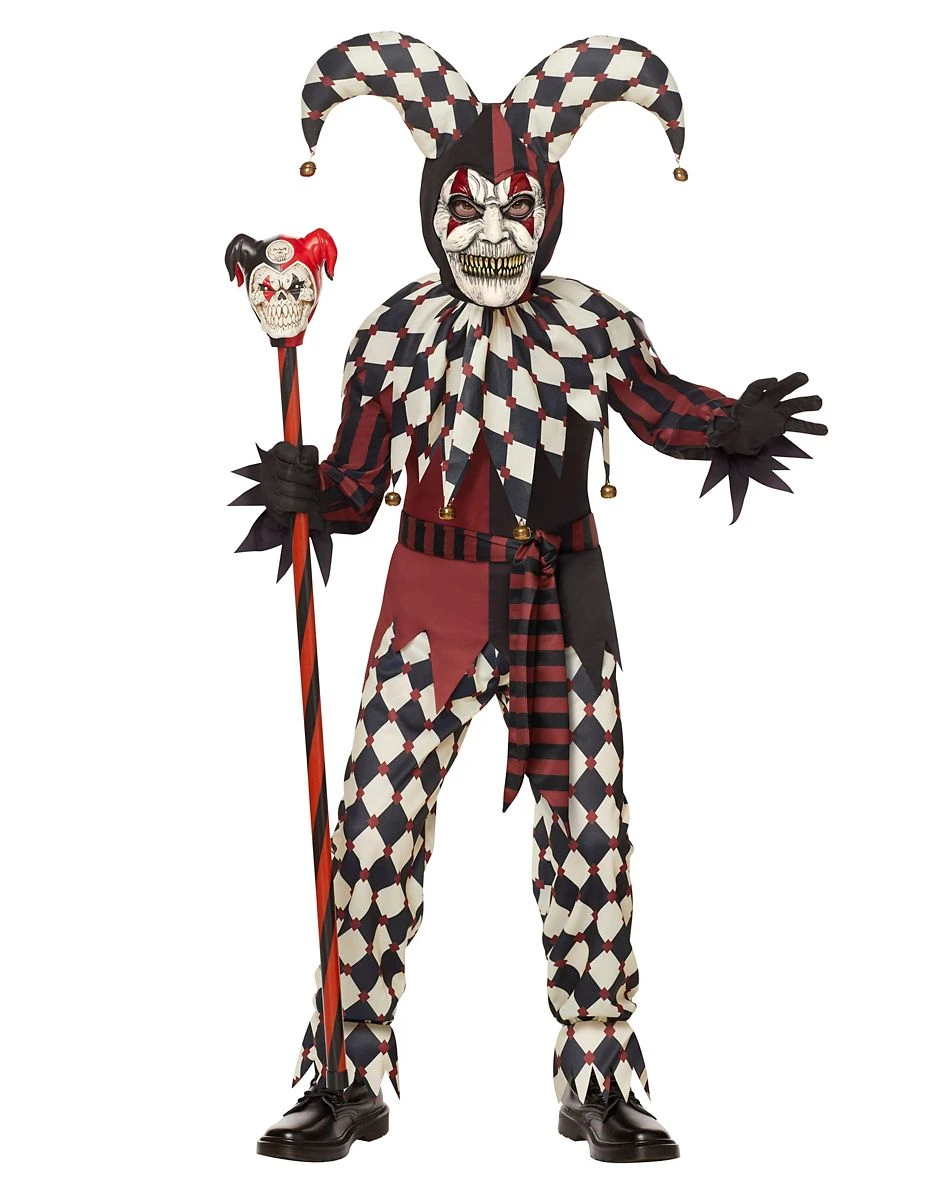Spirit Halloween Kids Dark Jester Costume 3 Spirit Halloween Kids Dark Jester Costume