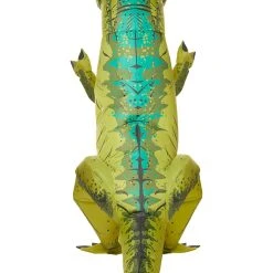 Spirit Halloween Adult Green Dinosaur Inflatable Costume -HALLOWEEN COSTUMES Sales Store 01485374 b