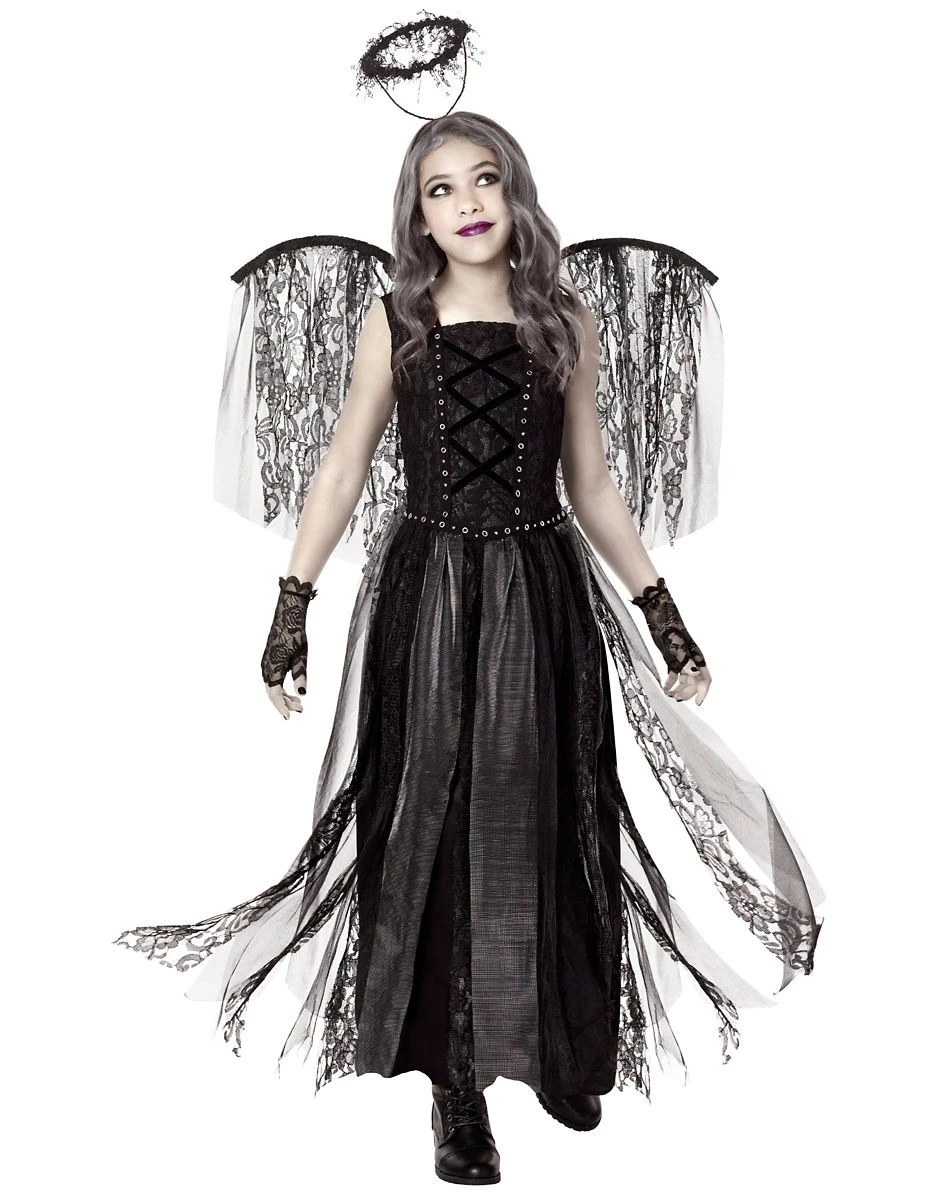 Spirit Halloween Kids Dark Angel Costume 3 Spirit Halloween Kids Dark Angel Costume