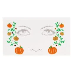 Spirit Halloween Pumpkin Face Decal