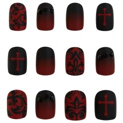 Spirit Halloween Kids Twilight Press On Vampire Nails