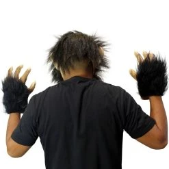 Spirit Halloween Chimp Half Mask with Hands -HALLOWEEN COSTUMES Sales Store 01488345 d