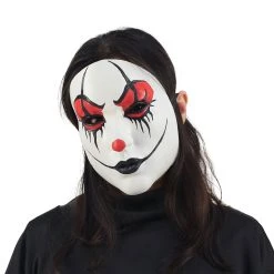 Spirit Halloween Female Clown Half Mask