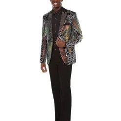 Spirit Halloween Adult '20s Multicolored Jacket -HALLOWEEN COSTUMES Sales Store 01488824 d