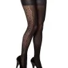 Spirit Halloween Side Lace Tights -HALLOWEEN COSTUMES Sales Store 01489400 a