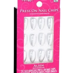 Spirit Halloween Alien Press On Nails -HALLOWEEN COSTUMES Sales Store 01489616 c